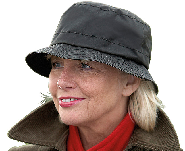 Unbranded Folding Wax Bush Hat Brown Medium