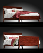 Unbranded Frank Hudson 5`Melody Bedstead