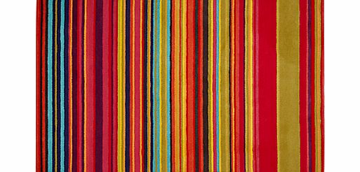 Unbranded Fresh Bright Stripe Rugs