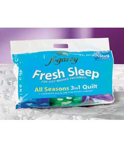 Freshsleep 15 Tog 3 in 1 Duvet - Double