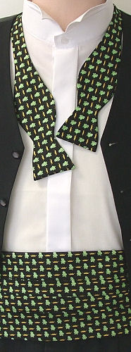 Unbranded Frog Prince Cummerbund / Bow Tie Set