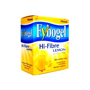 Unbranded Fybogel Lemon 10 Sachets