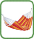 Gala Hammock Stand with Lambada Single - Red