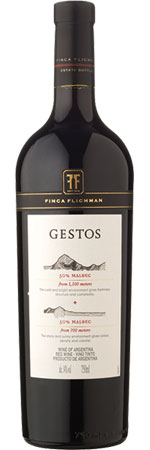 Unbranded Gestos Malbec 2013, Finca Flichman, Mendoza