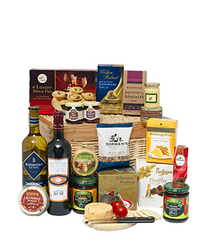 Unbranded Gift Hamper - Christmas Splendour in a wicker