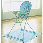 Giraffe & Zebra Highchair & Splashmat