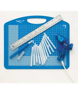 Unbranded Glue Gun And Cutting Mat Set