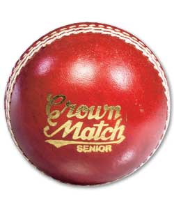 GM Crown Match Leather Ball