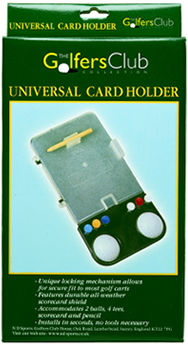 Go Golf Trolley Card Holder