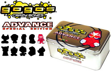 Unbranded Gogo` Crazy Bones `dvance Special Edition`Metal Tin