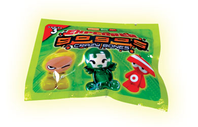 Unbranded Gogo` Crazy Bones Explorer Foil Pack Series 3