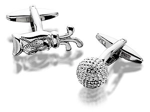 Unbranded Golf-Bag-And-Ball-Cufflinks-015159