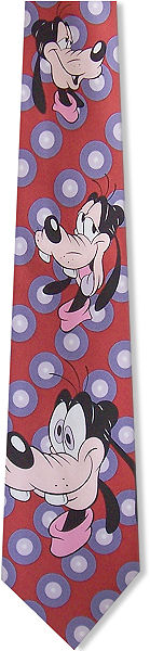 Goofy Faces Tie