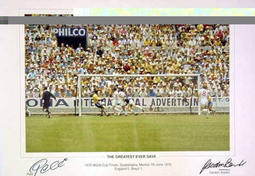 Brazil v England in the 1970 World Cup is considered one of the greatest games ever and was the scen