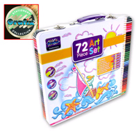 Grafix Stationery 72 Piece Art Set & Carry Case