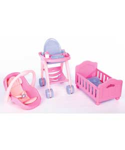 Great Value Complete Dolls Nursery Set