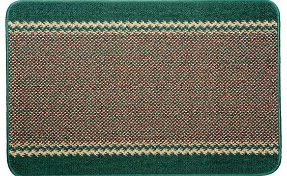 Green Kilkis Machine Washable Rug - 100cm x 67cm