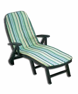 Green Sun Lounger