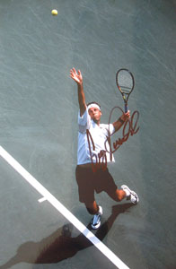 Unbranded Greg Rusedski signed photo