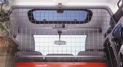 Grey mesh dog guard for 90 HT/SW and 100 HT bulkhe