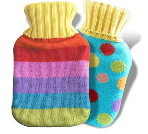 Unbranded Groovy Mini Hot Water Bottle