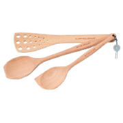 Unbranded Hairy Bikers Wooden Spoons Set