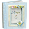 Hand Painted Baby Blue Photo Album