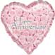 Happy Anniversary Roses Helium Balloon