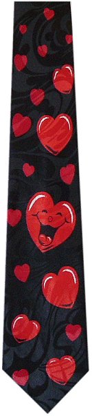 Unbranded Happy Hearts Tie