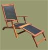 Unbranded Hardwood Barcelona Lounger: 202 x 65 x 35cm