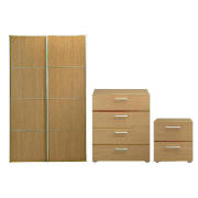 Unbranded Havana Oak bedroom furniture package