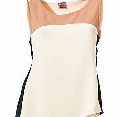 Unbranded Heine Colour Block Camisole Top