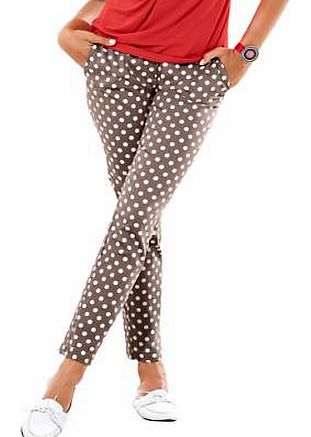 Unbranded Heine Polka-Dot Trousers