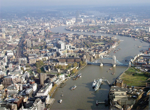 Enjoy a delightful passenger flight over the landmarks of London in a JetRanger helicopter or a