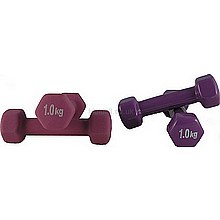 Unbranded Hex Dumbbells - 1 Kg