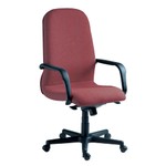 High-Back Ergonomic Executive Chair-Burgundy