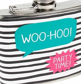 Unbranded Hip Flask - Woo Hoo 5585