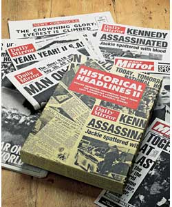 Historical Headlines - 12 Newspapers