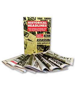 Gift set containing twelve of the biggest headline