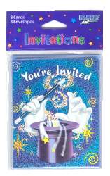 Hocus Pocus Magic - Invitations - pack of 8