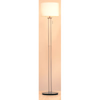 Hodgson 2 Stem Complete Floor Lamp Satin Chrome Finish