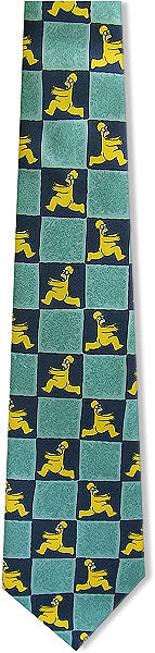 Homer Nude Tie (Teal)