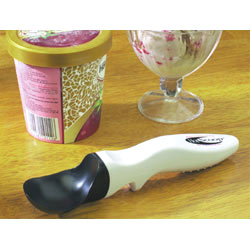 heated ice cream scoop