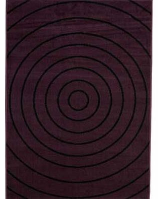 Hypnotic Rug 160 x 120cm - Purple