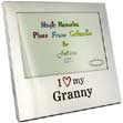 I Love My Granny Aluminium Photo Frame