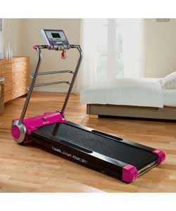 I Run Treadmill Fuscia