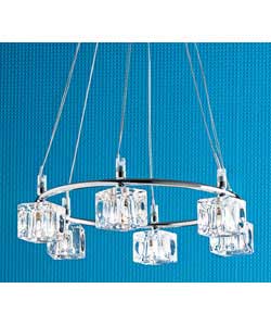 Ice Cube 6 Light Ceiling Light