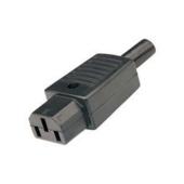 IEC Mains Connector C13 10A 3 Pin Kettle Female