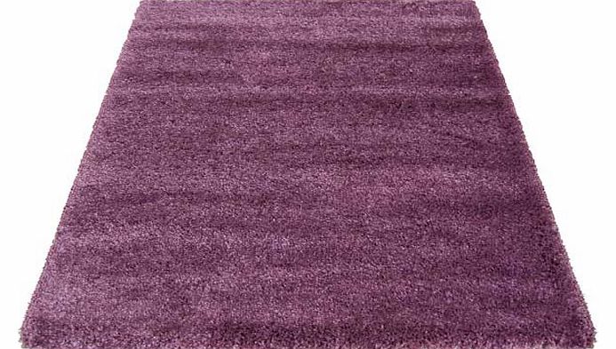 Unbranded Imperial Shaggy Rug - Plum - 120 x 160cm