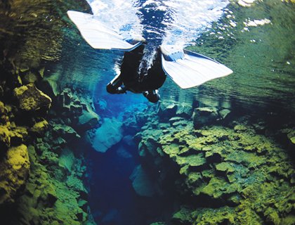 Unbranded In The Blue Snorkelling - Reykjavik